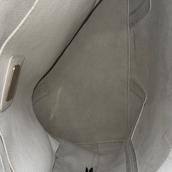 Furla Italian Luxury Cream Leather Tote Bag Exceptional Quality Furla Beautiful - Picture 15 of 16